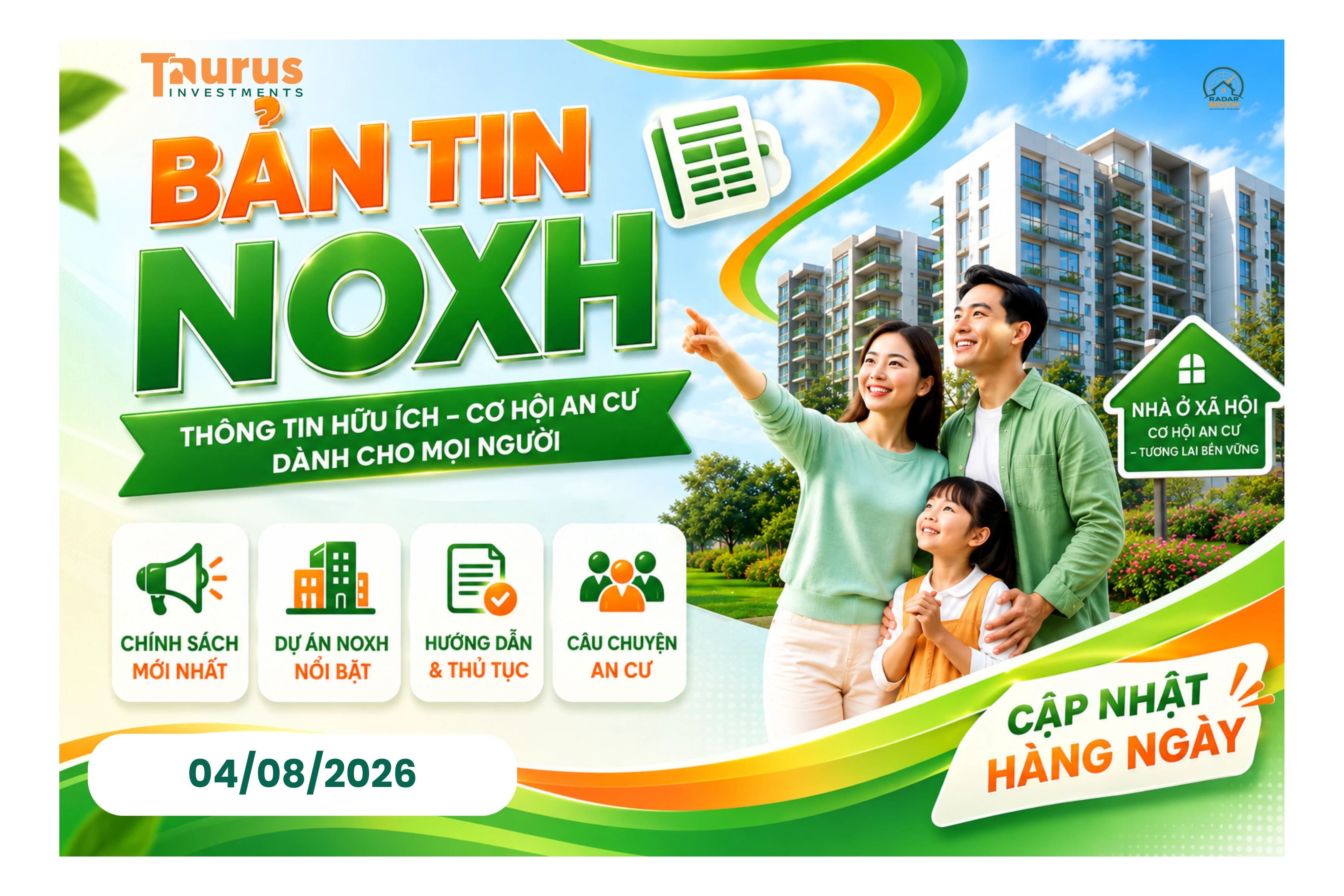Cập nhật mới: 54 dự án nhà ở xã hội tại Hà Nội đã được giao chủ đầu tư